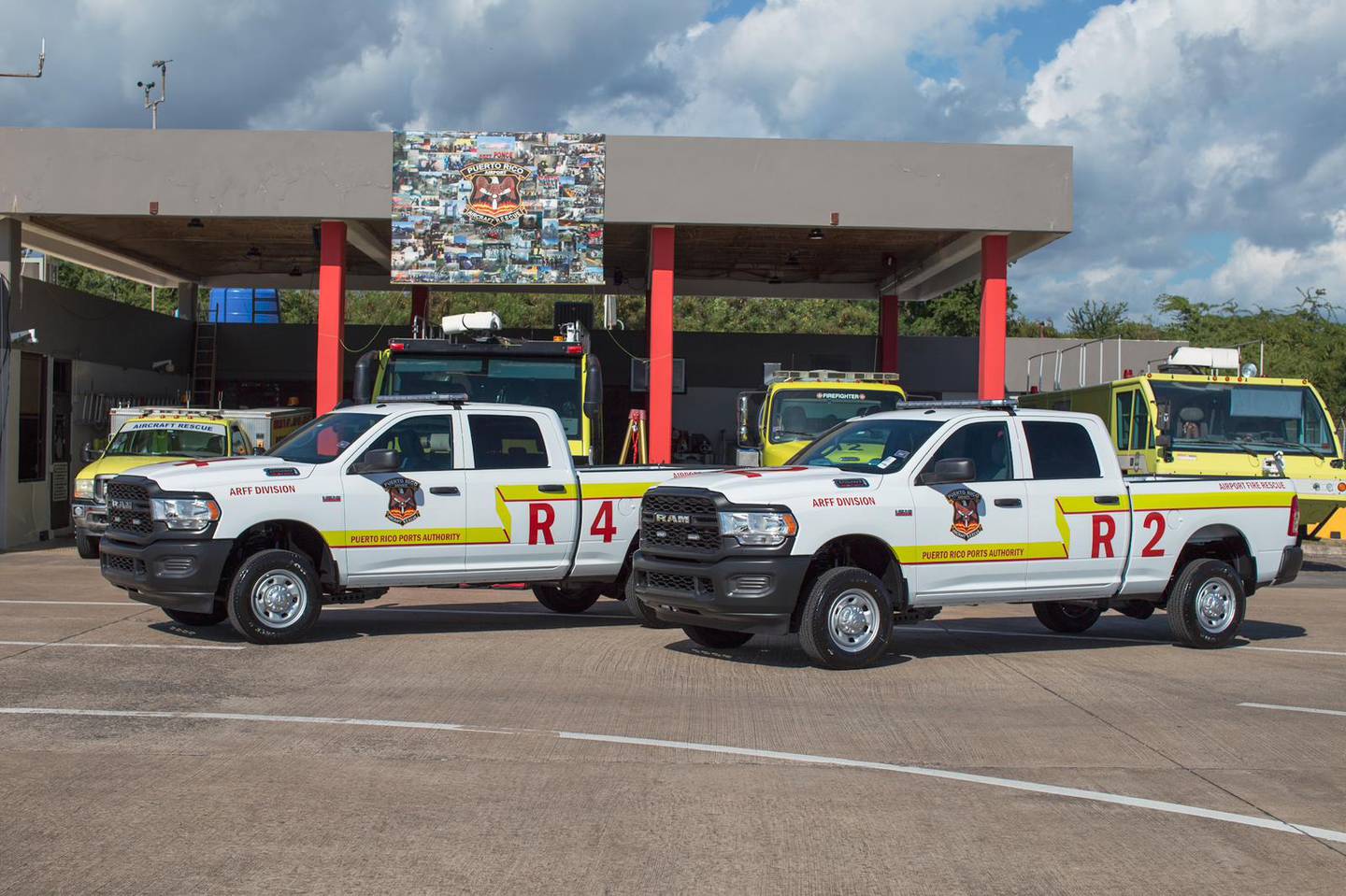 Rescate Aéreo de Ponce y Aguadilla reciben vehículos y equipos nuevos.
