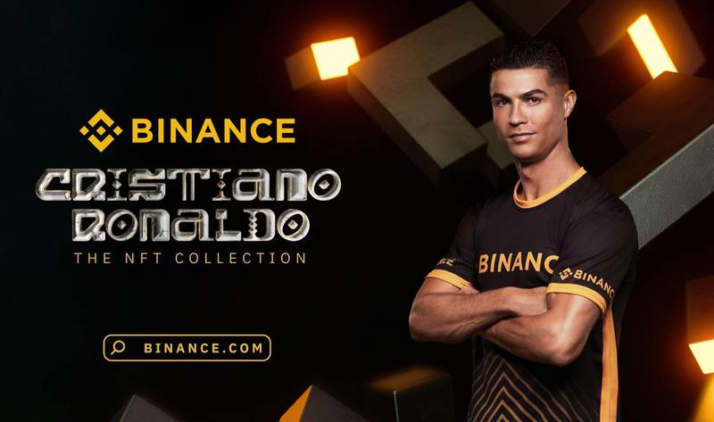 Cristiano Ronaldo lanza su primera colección NFT con Binance.