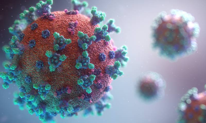 Imagen representativa de un virus. Foto: Unsplash
