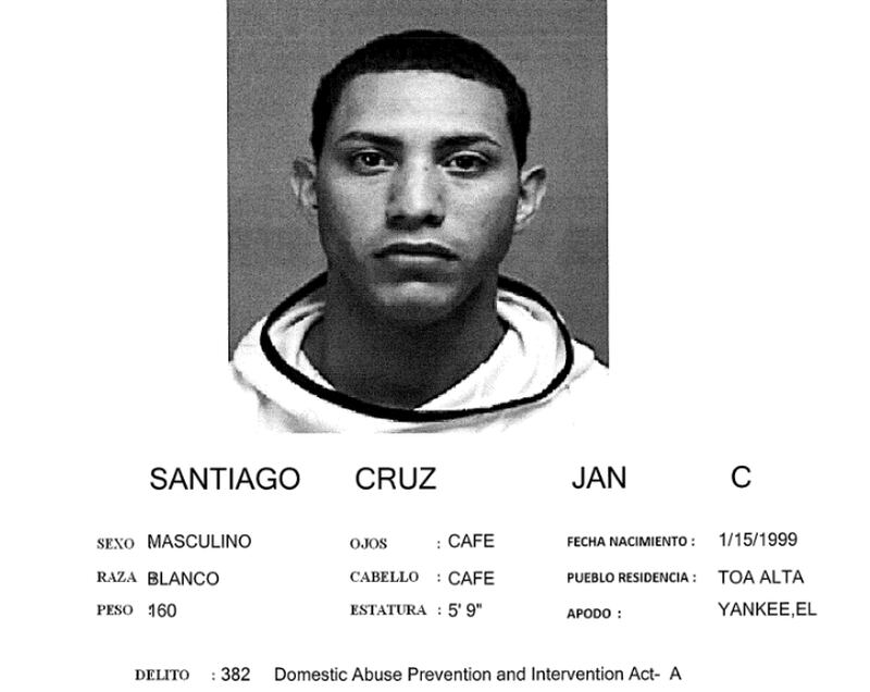 Jan Carlos Santiago Cruz.