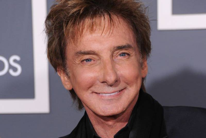 Cantante Barry Manilow.