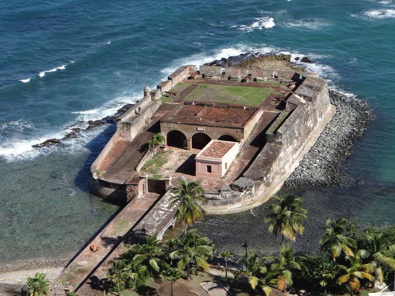 Fortín San Gerónimo del Boquerón en San Juan.