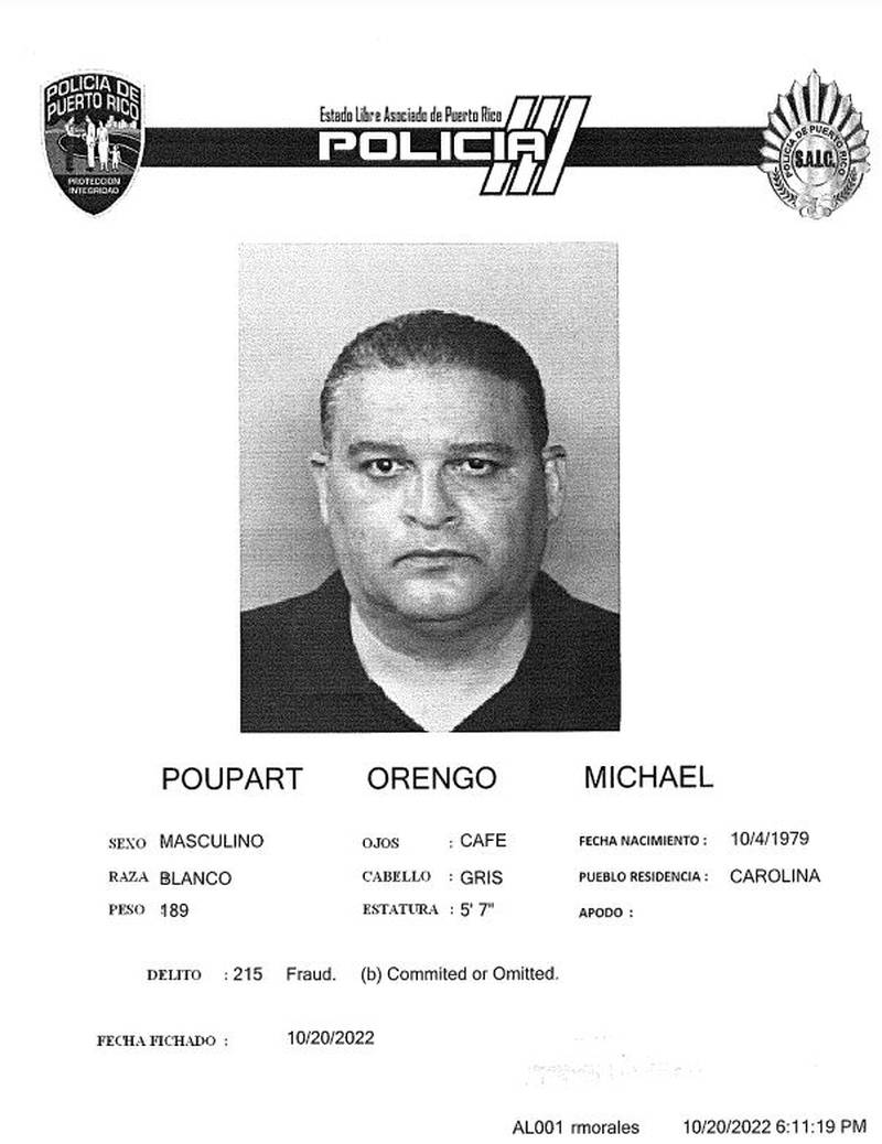 Michael Poupart Orengo (Policía)