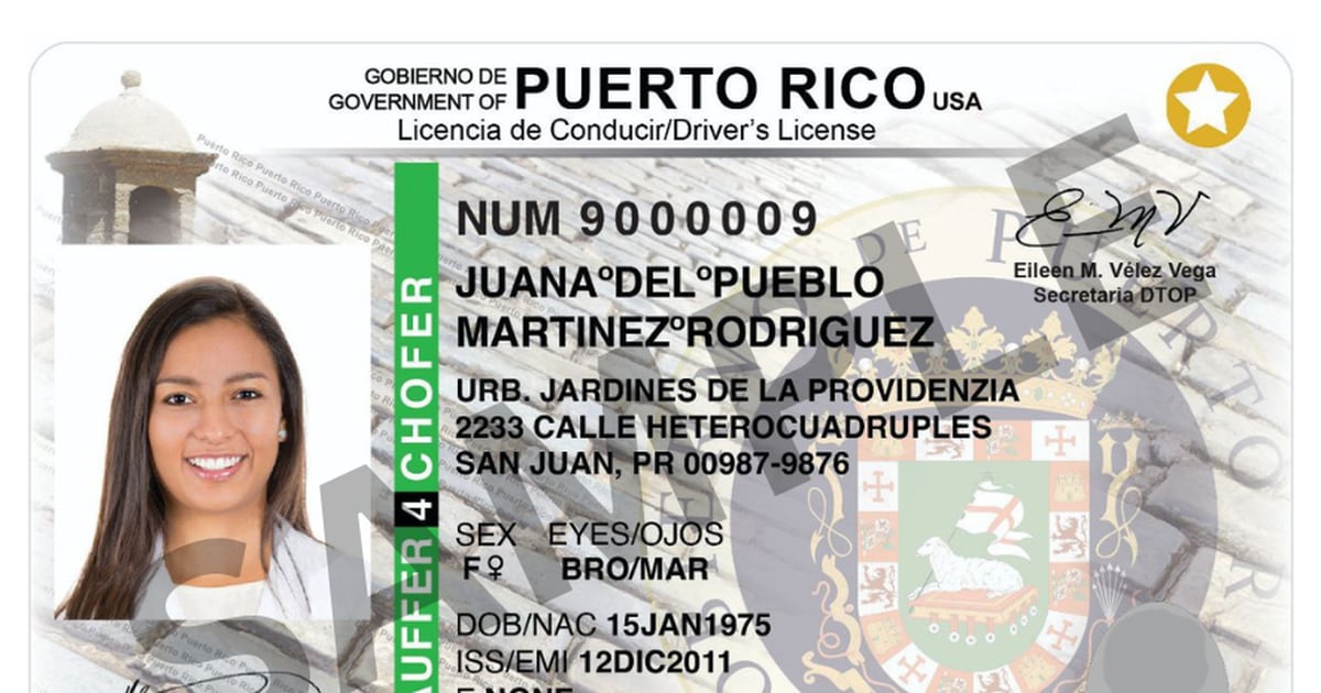 DTOP Announces Format Change for Puerto Rican Driver’s Licenses to Ensure Clarity on USA Jurisdiction