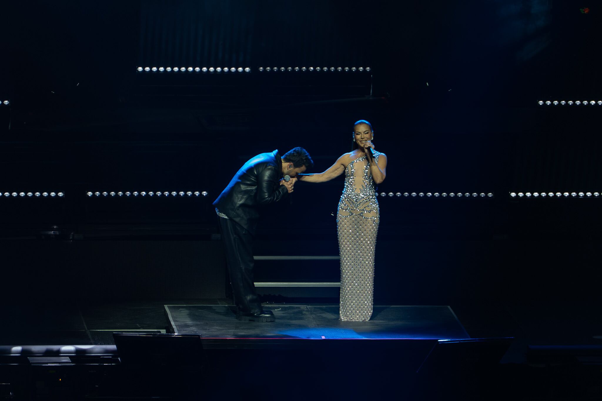 Concierto de Luis Fonsi en el Coliseo de Puerto Rico.