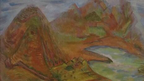 Detalles de la obra de María Luisa Penne de Castillo.