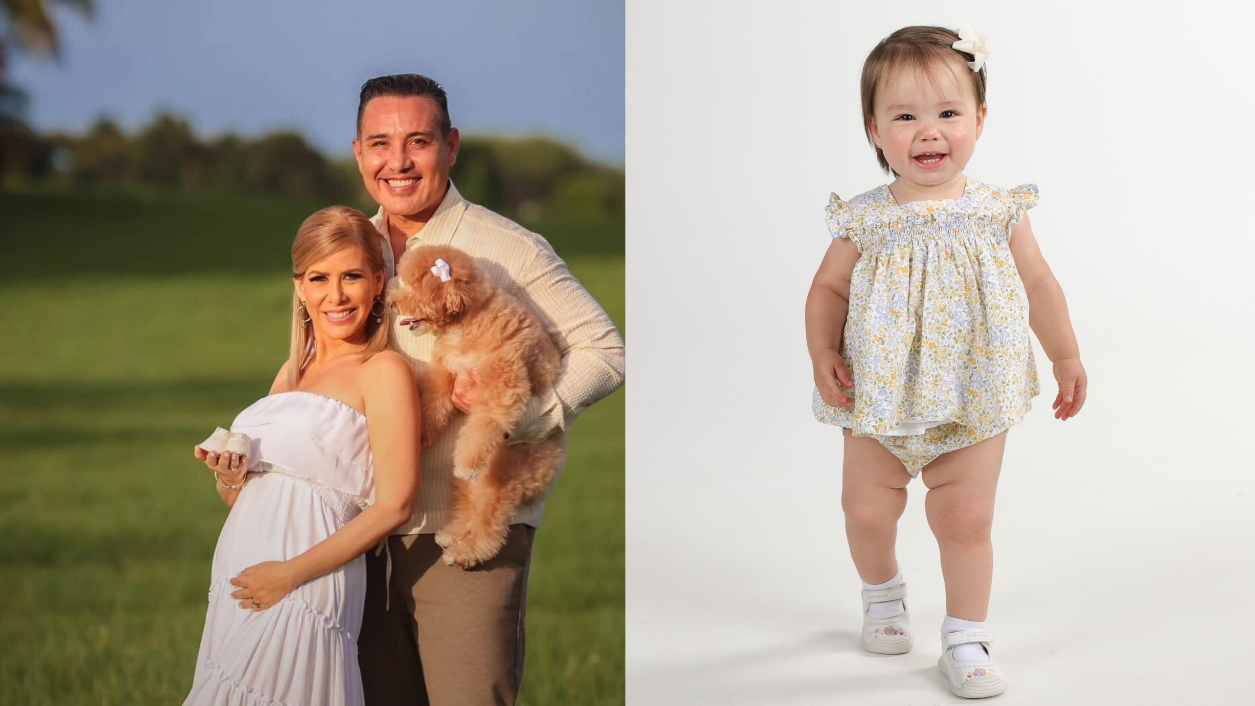 Cecilia Victoria, la hija de Zugey Lamela y Walter Soto León, es la protagonista de la estampita de "March Of Dimes Puerto Rico" en 2025.