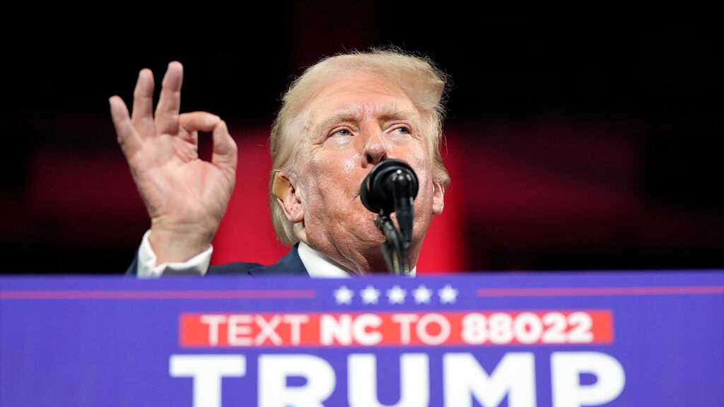 Donald Trump en Carolina del Norte