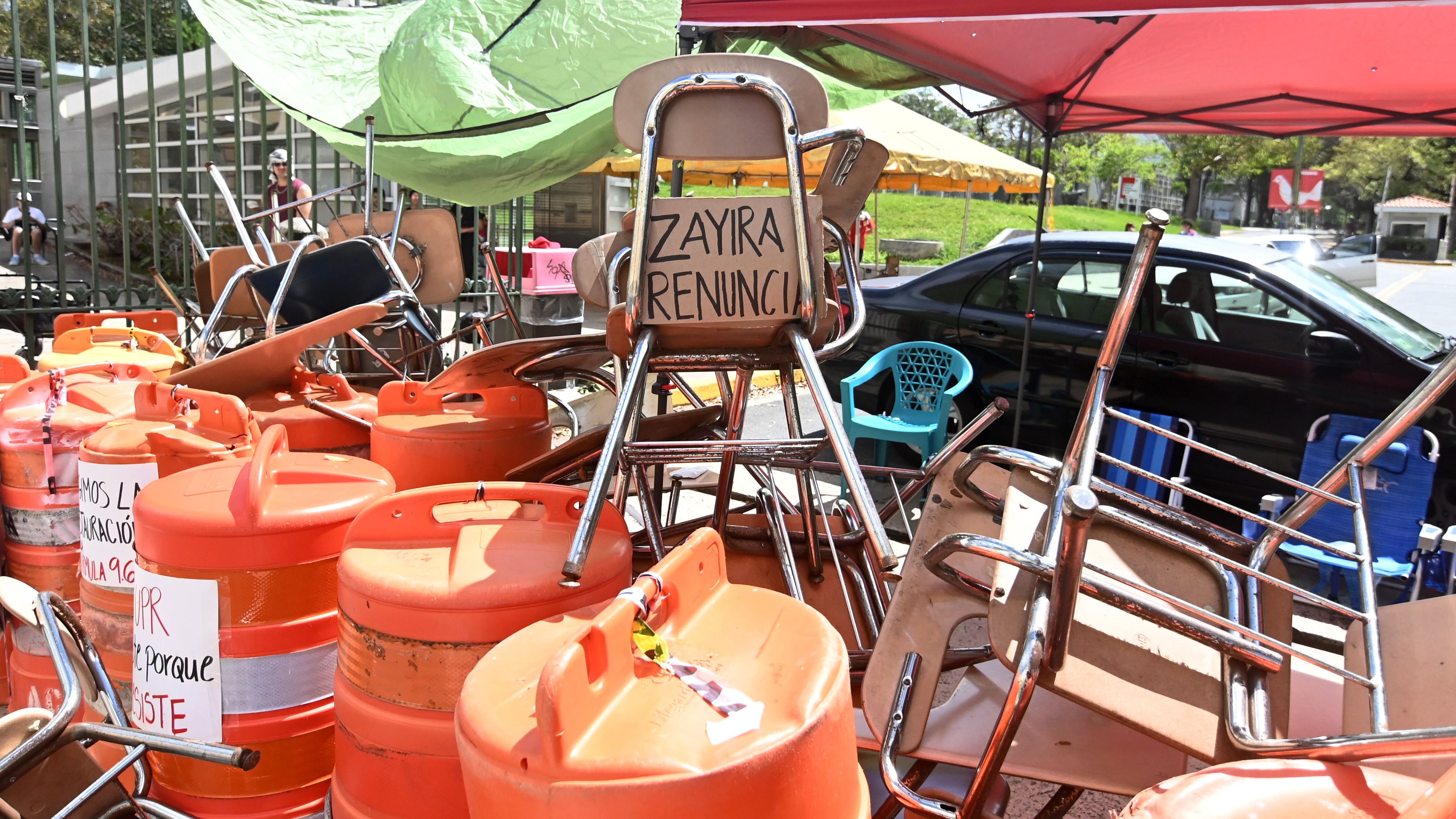 Paro de 72 horas de los estudiantes de la UPR de Rio Piedras