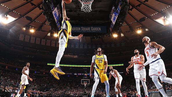 Pacers de Indiana vs. Knicks de Nueva York