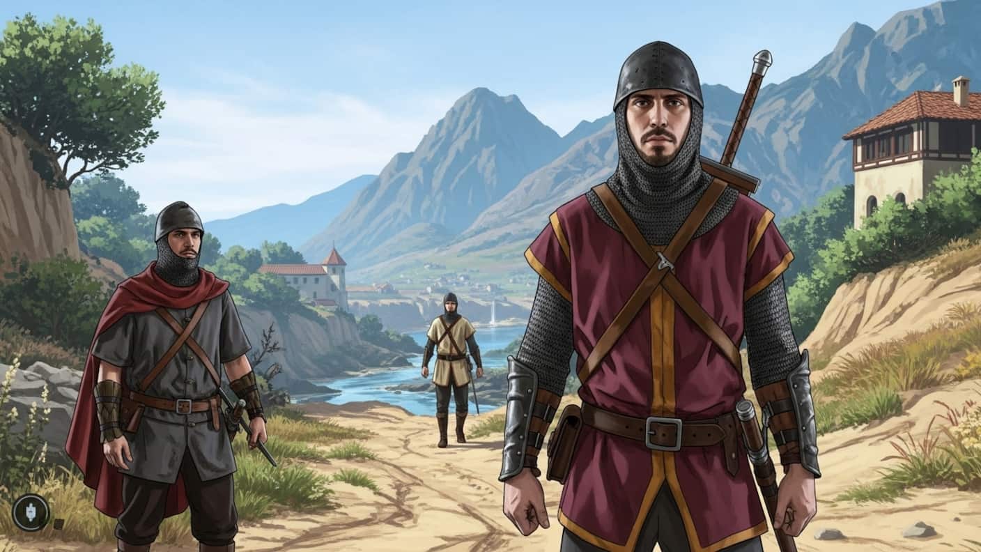 cómo sería un juego GTA inspirado en la edad media / Whisk-FW