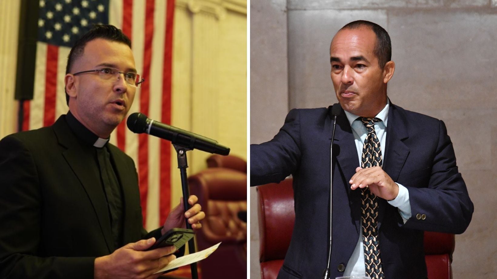 El intenso careo se dio en El Circo de La Mega