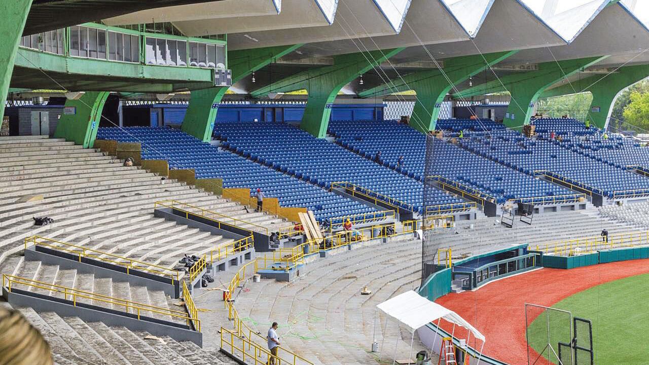 Estadio Hiram Bithorn, en Puerto Rico