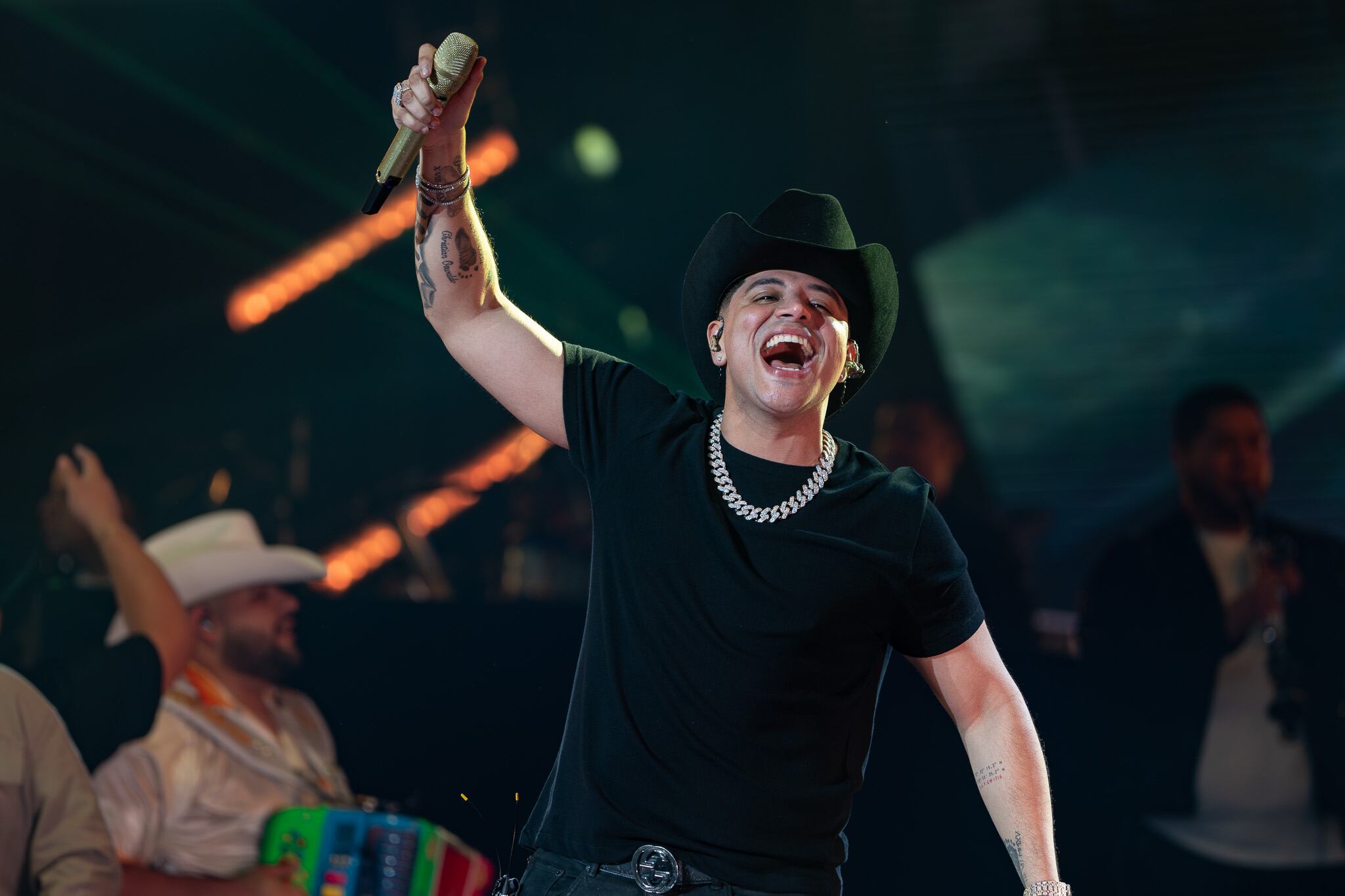 Grupo Firme en su concierto en Puerto Rico.