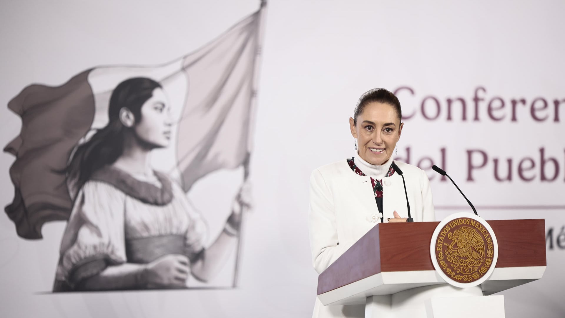 La presidenta de México, Claudia Sheinbaum