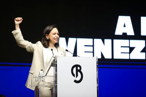 Machado: “No hay sociedad tan unida y decidida hacia la democracia como la venezolana”