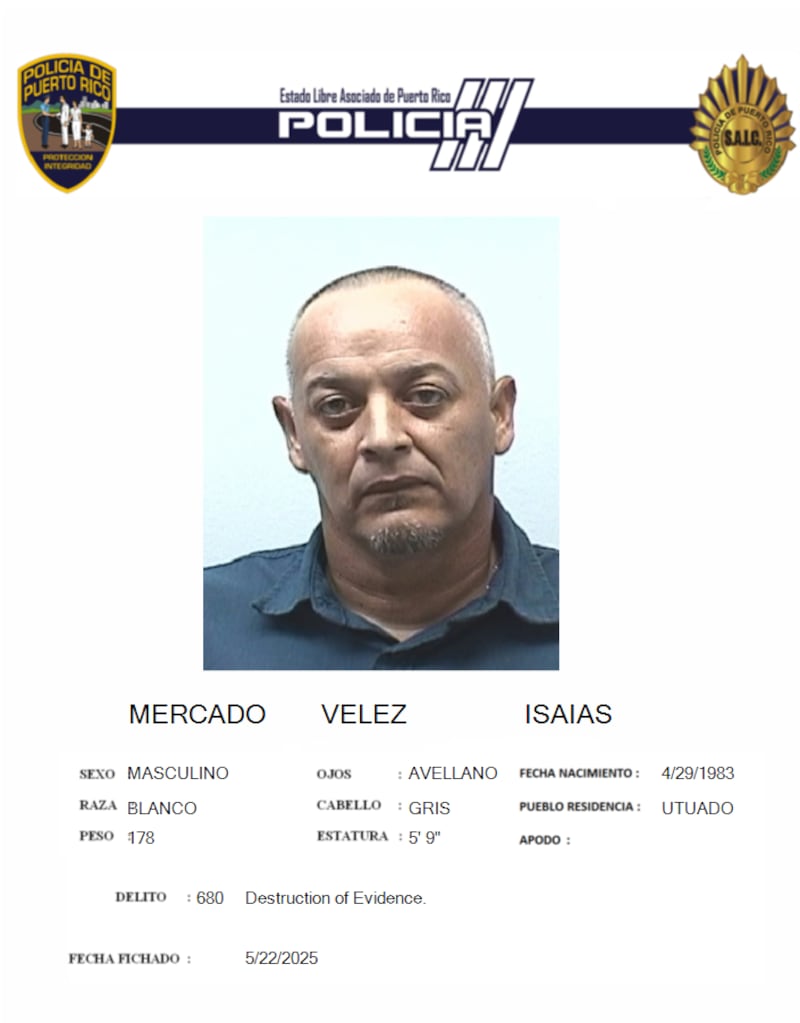 Isaías Mercado Vélez.