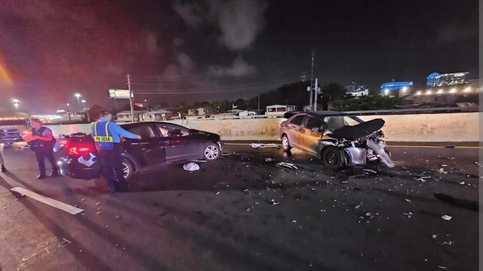 Accidente fatal en el expreso De Diego.