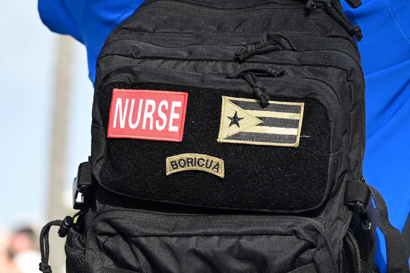 Las enfermeras y enfermeros protestan frente al Capitolio, demandando mejores condiciones de trabajo y salario. Capitolio, San Juan. Metro PR 12 de junio de 2025