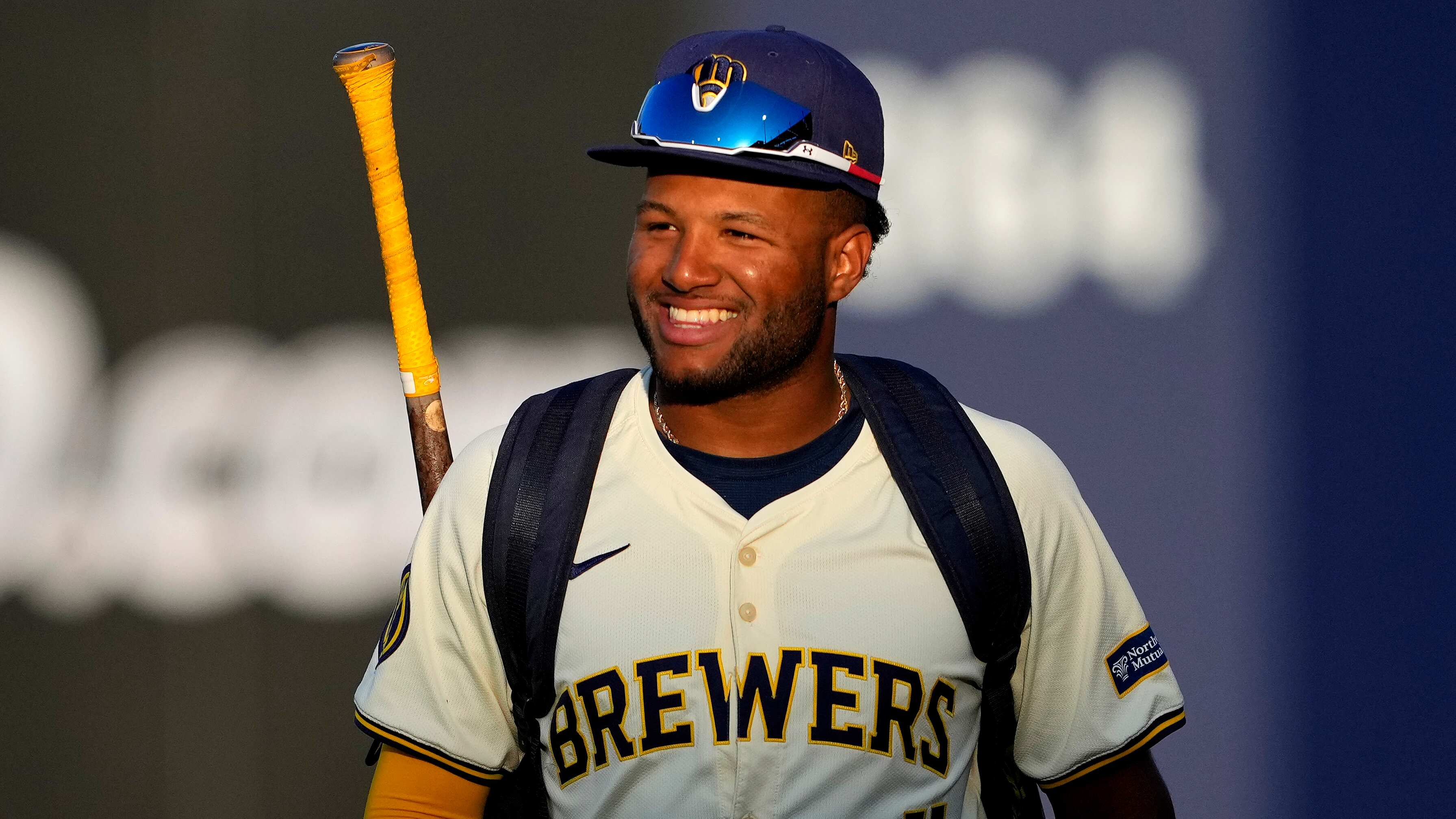 Jugador con los Cerveceros de Milwaukee