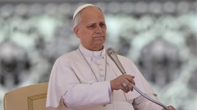 El Papa León a 8 de abril de 2026.