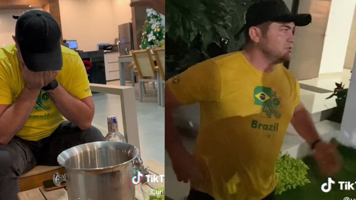 El hombre le reprochó esta broma a su pareja