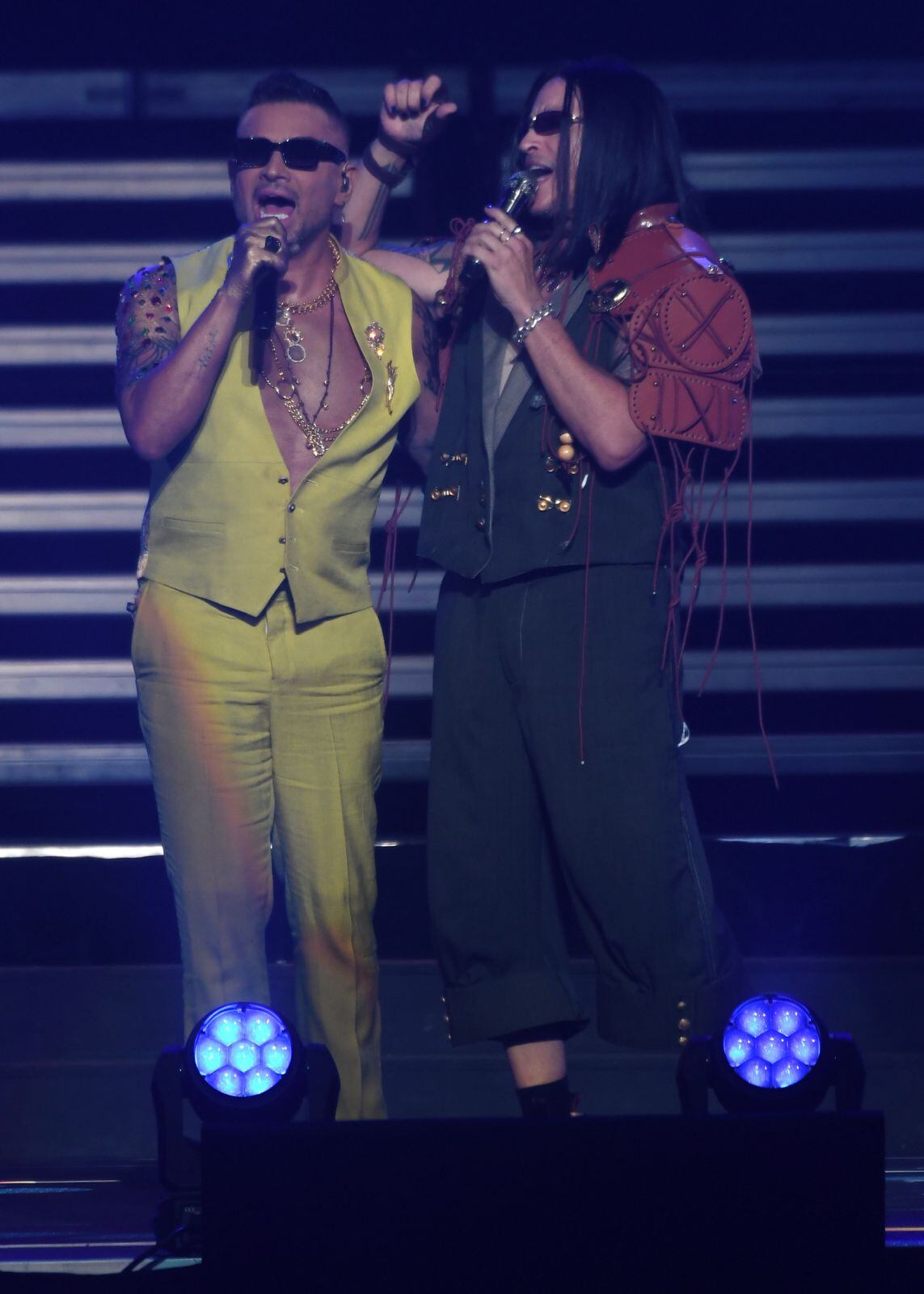 Elvis Crespo durante su concierto en el Coliseo de Puerto Rico, José Miguel Agrelot.