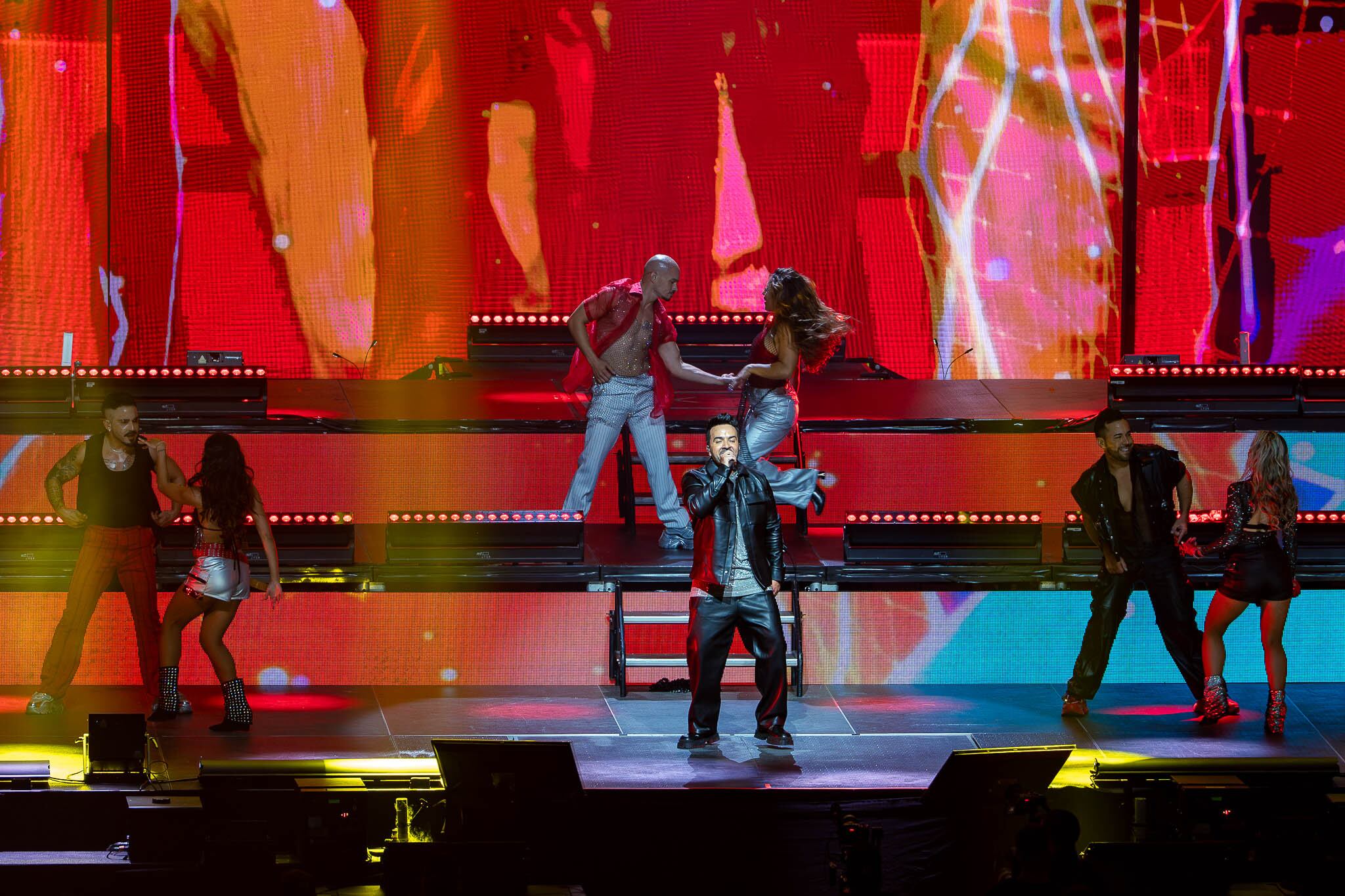 Concierto de Luis Fonsi en el Coliseo de Puerto Rico.