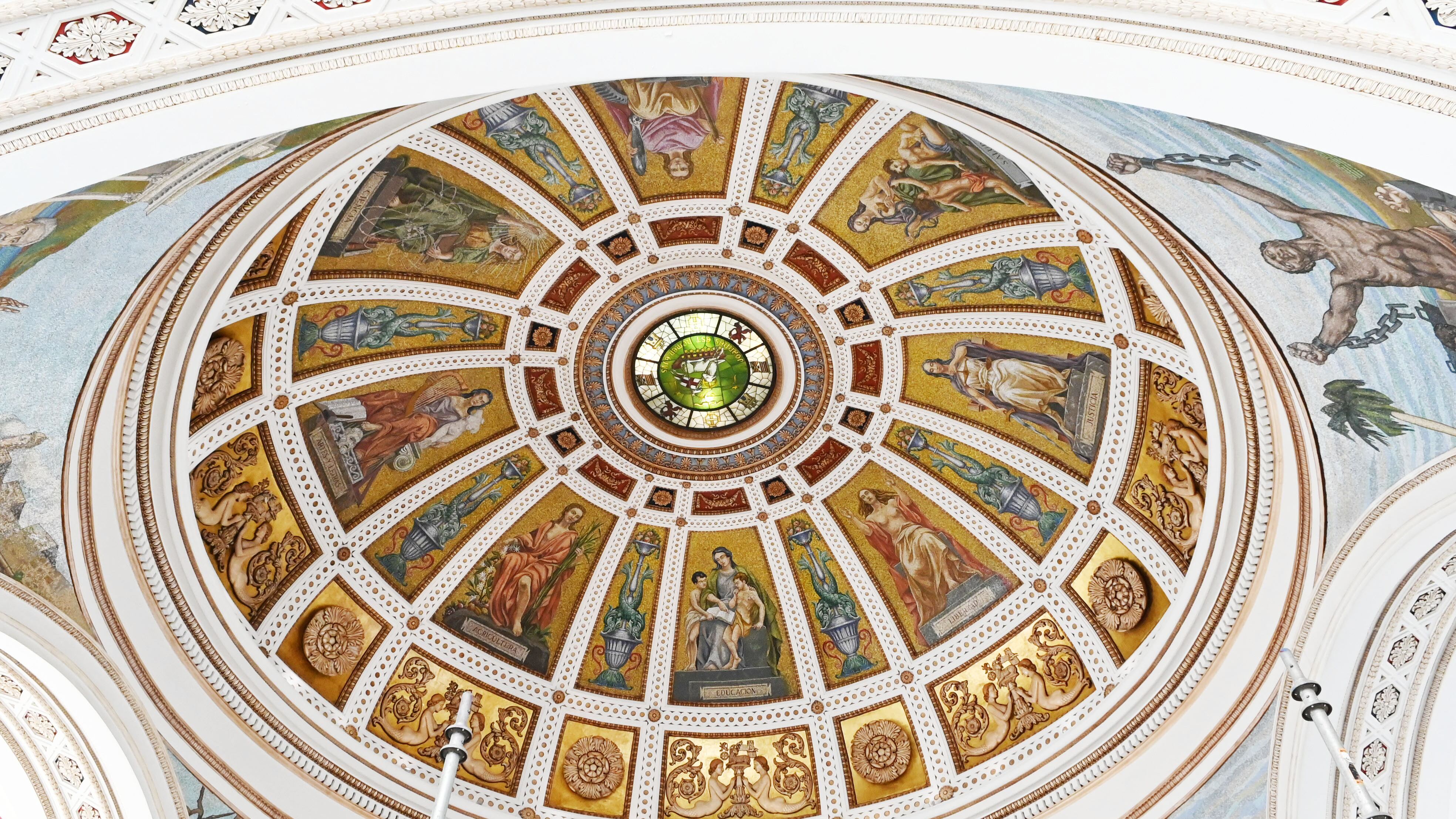 Arreglos a la cupula exterior del Capitolio