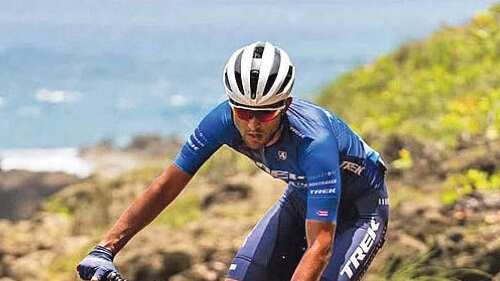 José Valiente, comunicador y ciclista