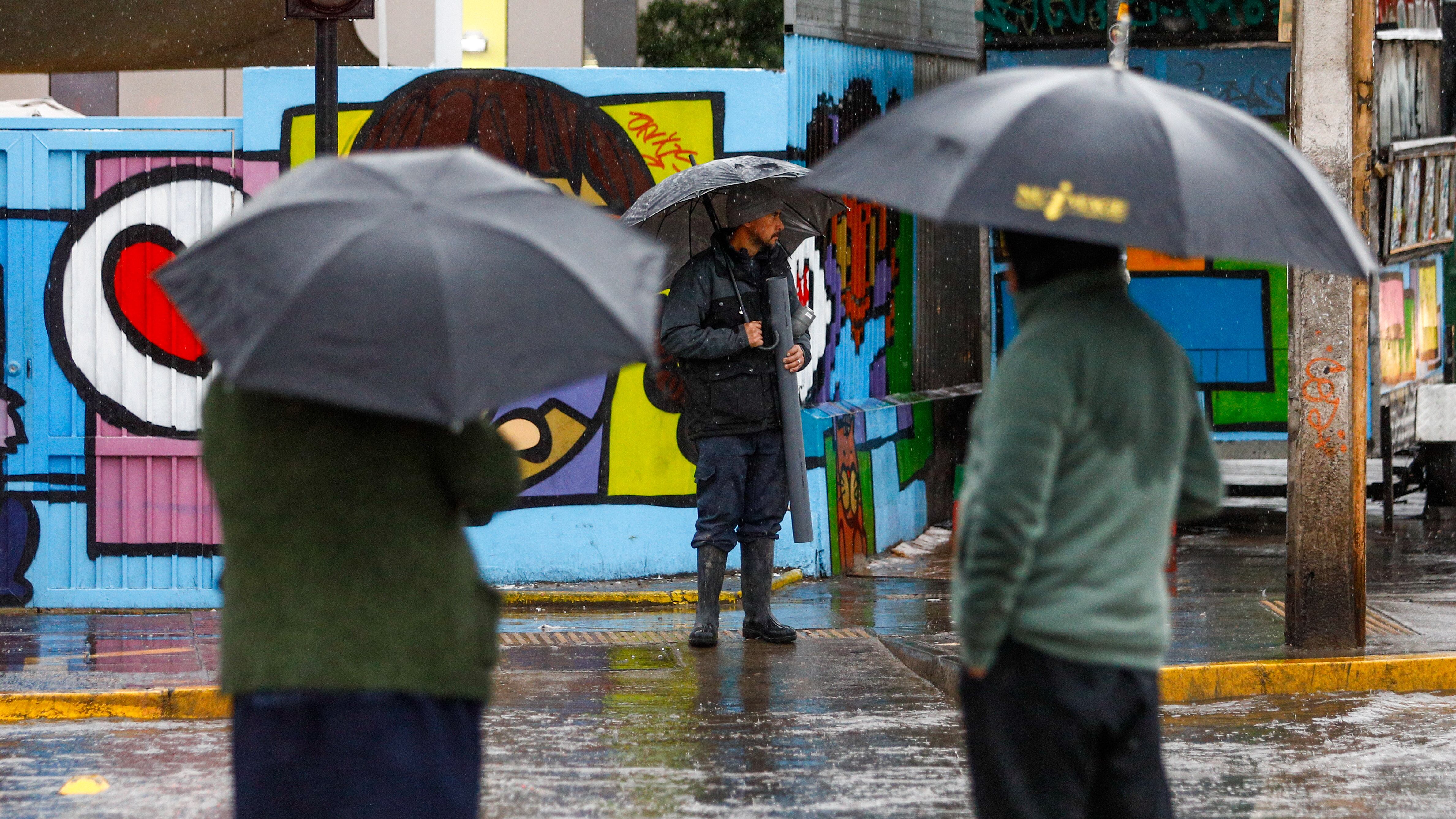 Lluvias en la Región Metropolitana