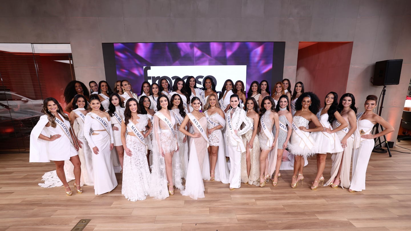 Ellas son las 36 candidatas de MUPR 2026.