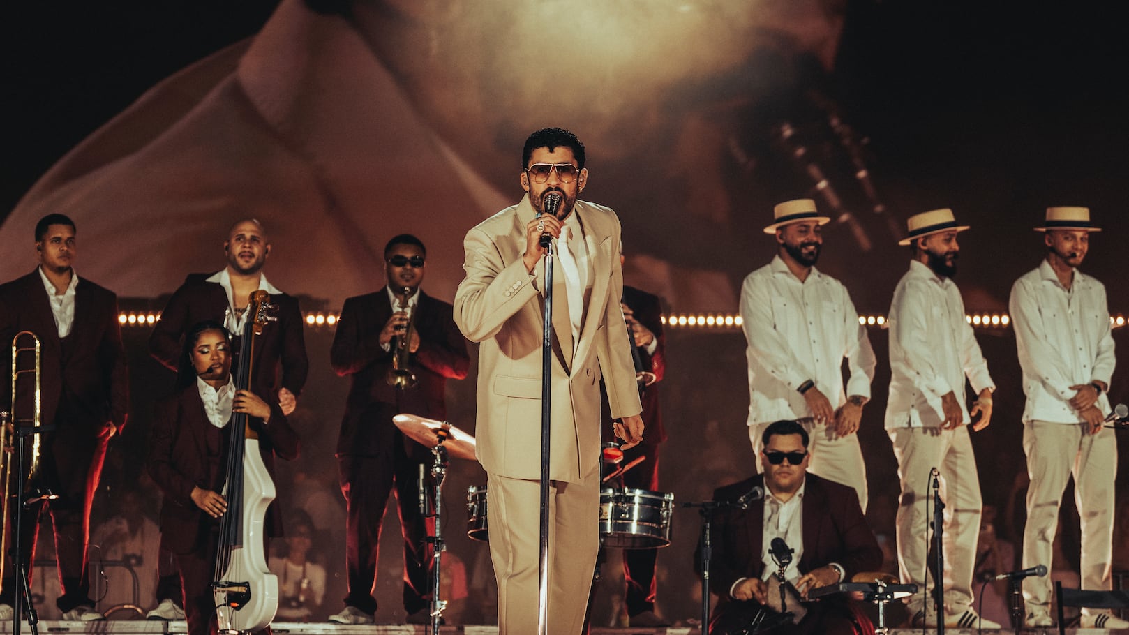 El artista puertorriqueño se presentó en República Dominicana.