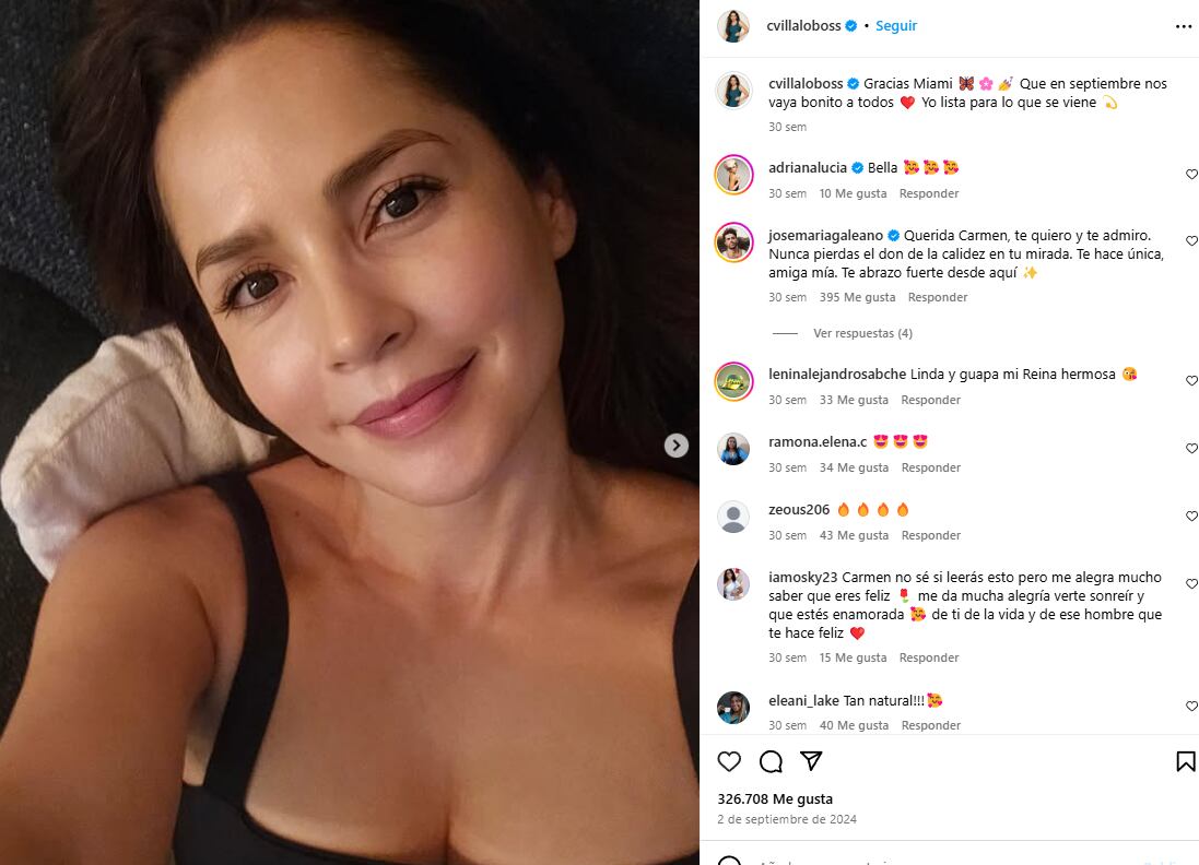 Tras un año de tratamiento, Carmen Villalobos muestra cómo el esfuerzo trae cambios visibles y notables