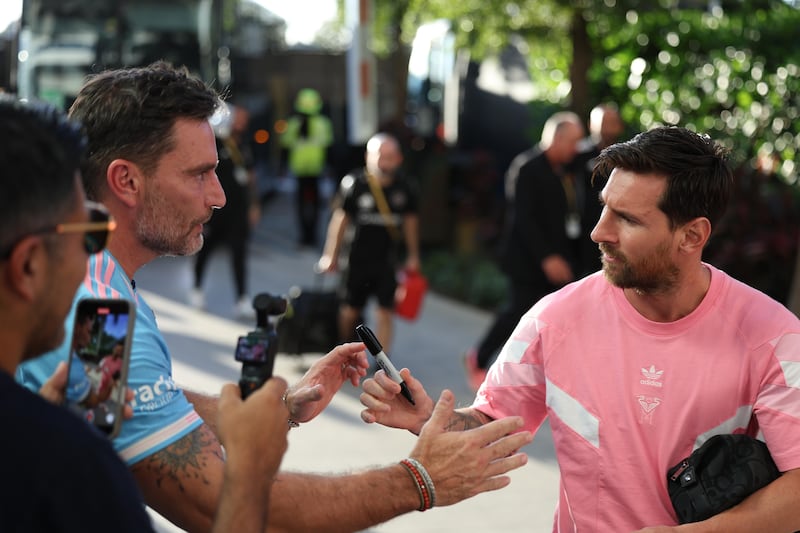 Julián Gil y Messi.