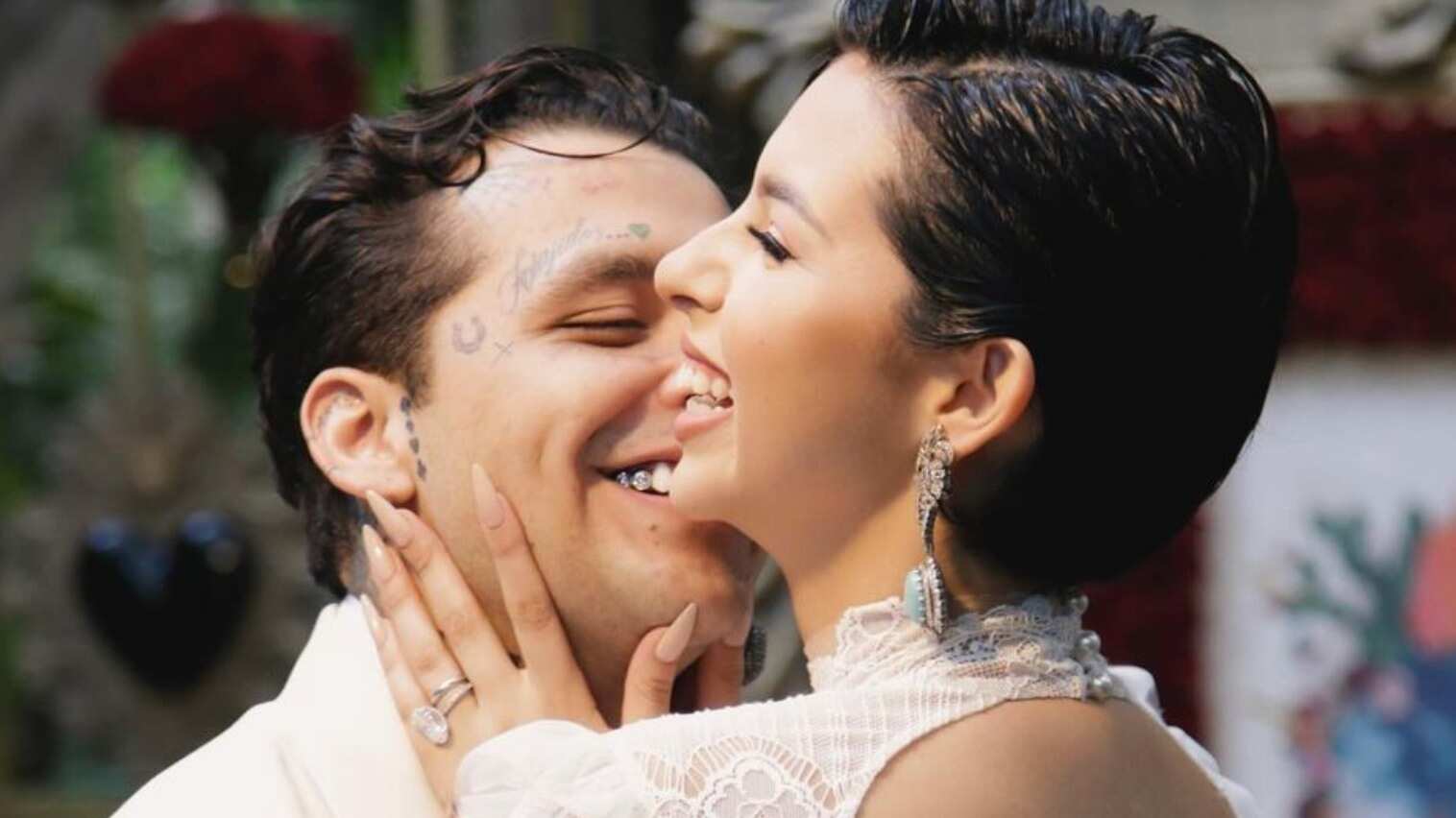 Angela Aguilar y Nodal.