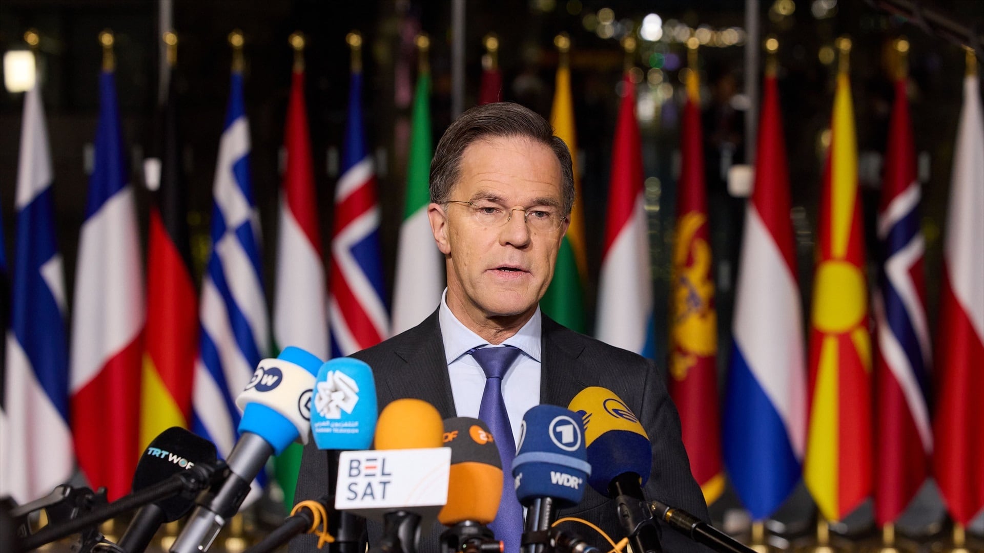 El secretario general de la OTAN, Mark Rutte