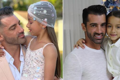 Así fue el reencuentro de Toni Costa y su hija Alaïa