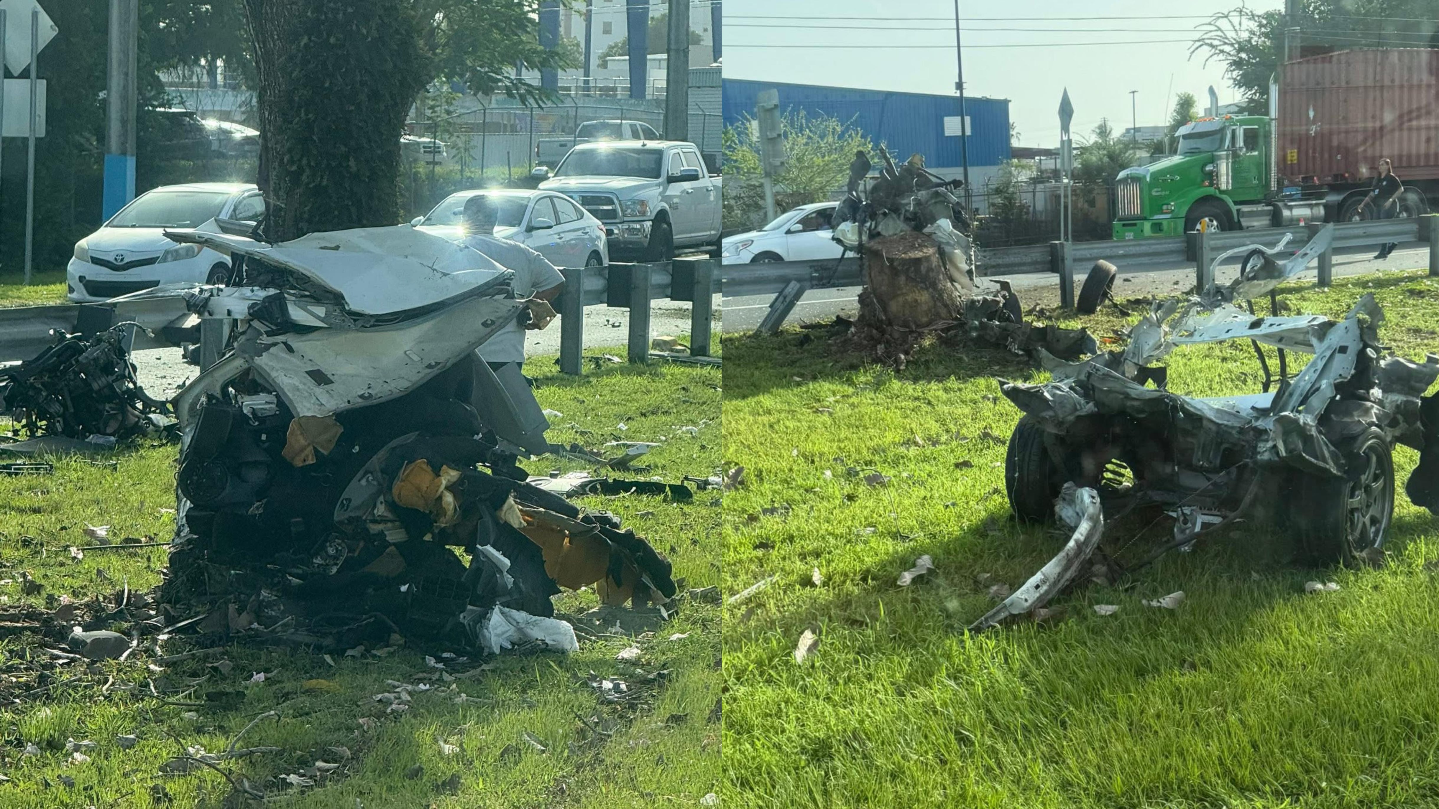 Tras los hechos, el joven de 25 años perdió la vida por ir a exceso de velocidad.