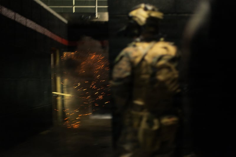 Prácticas militares en Puerto Rico.