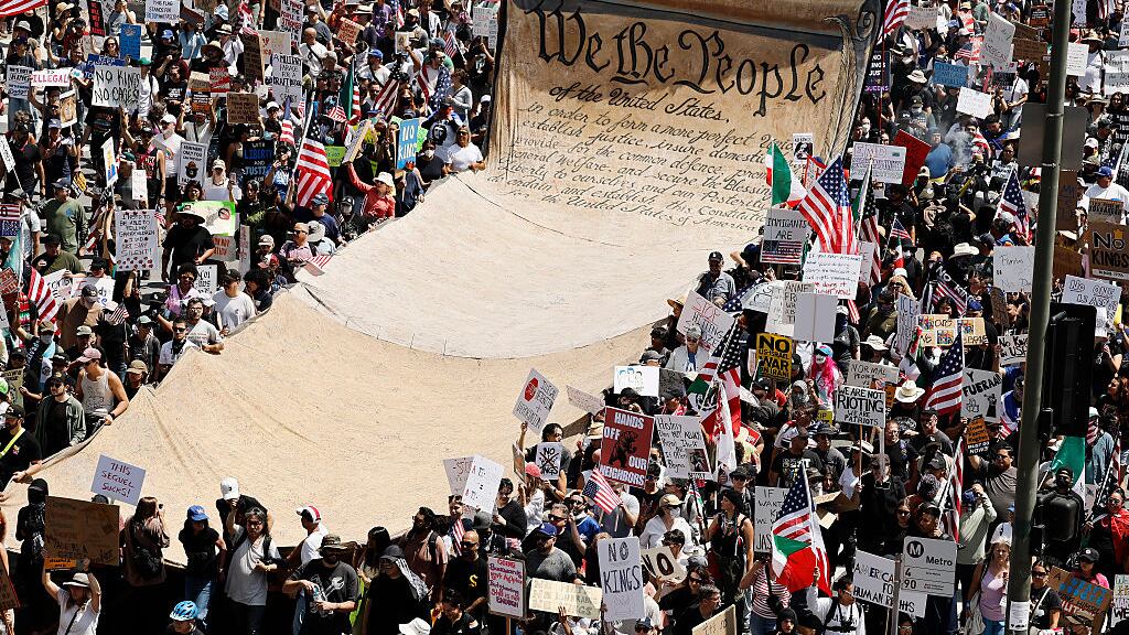 Protestas No Kings contra Trump