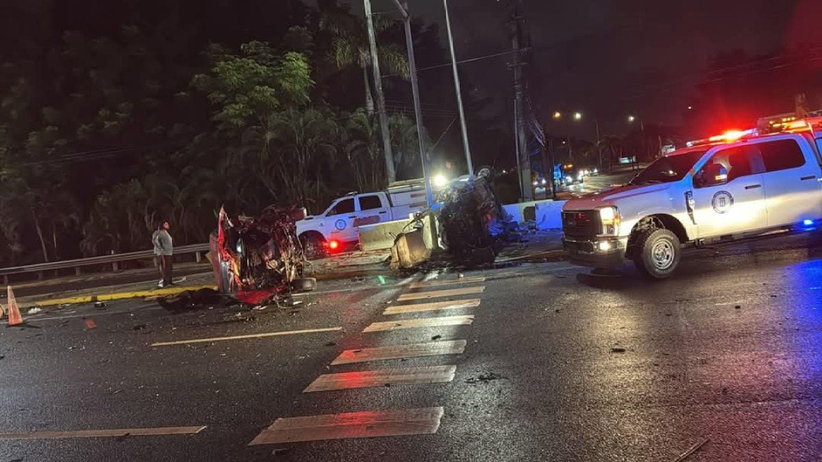 Accidente fatal en Bayamón.