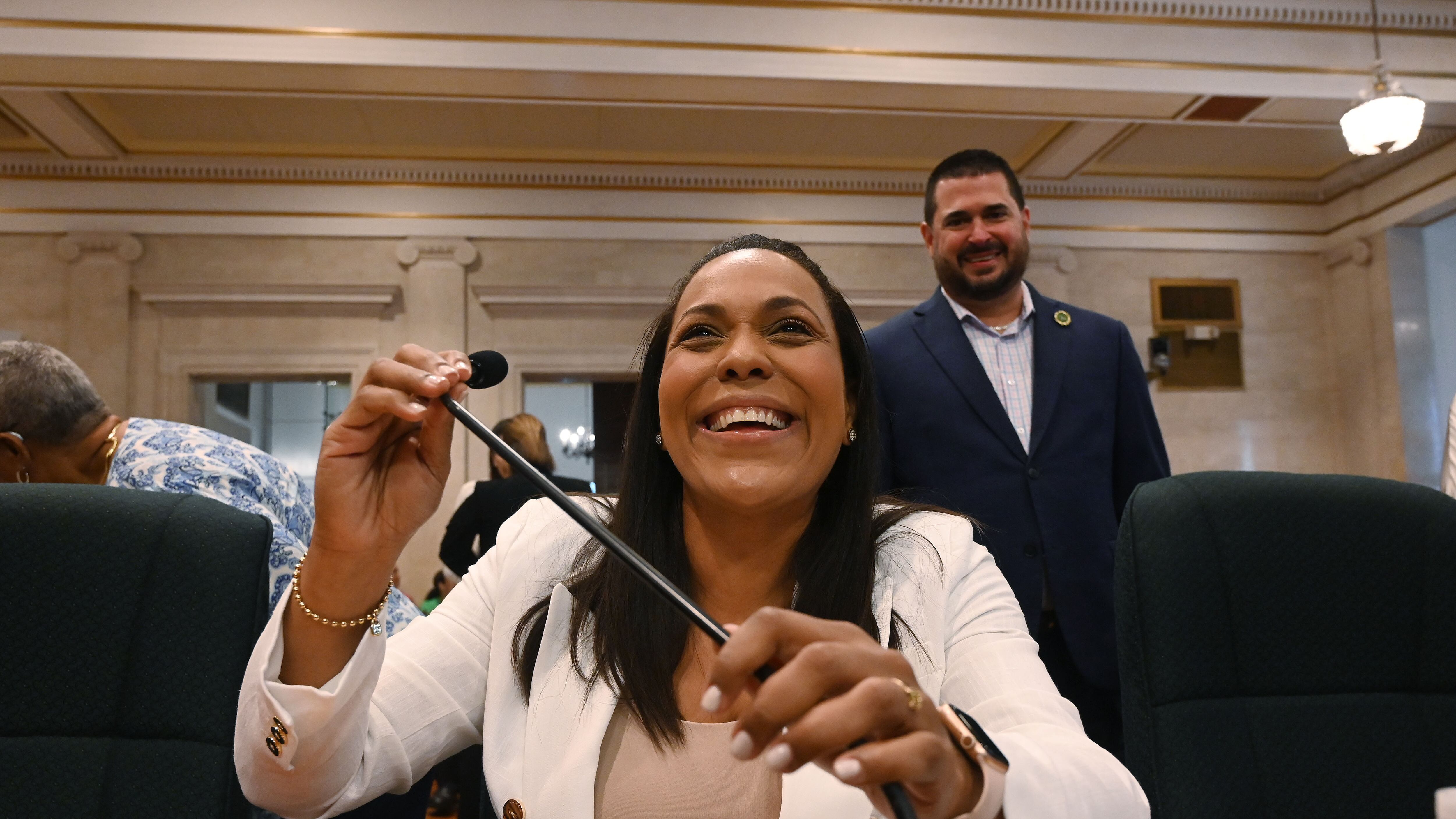 La alcaldesa de Gurabo, Rosachely Rivera Santana