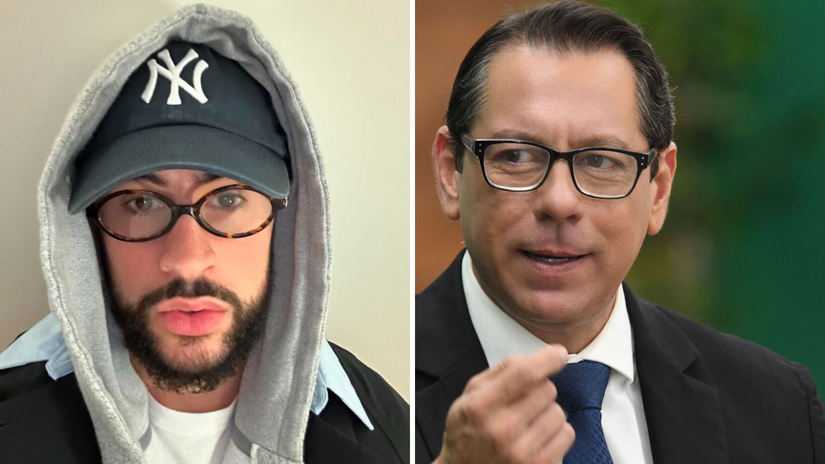 Bad Bunny y Juan Dalmau