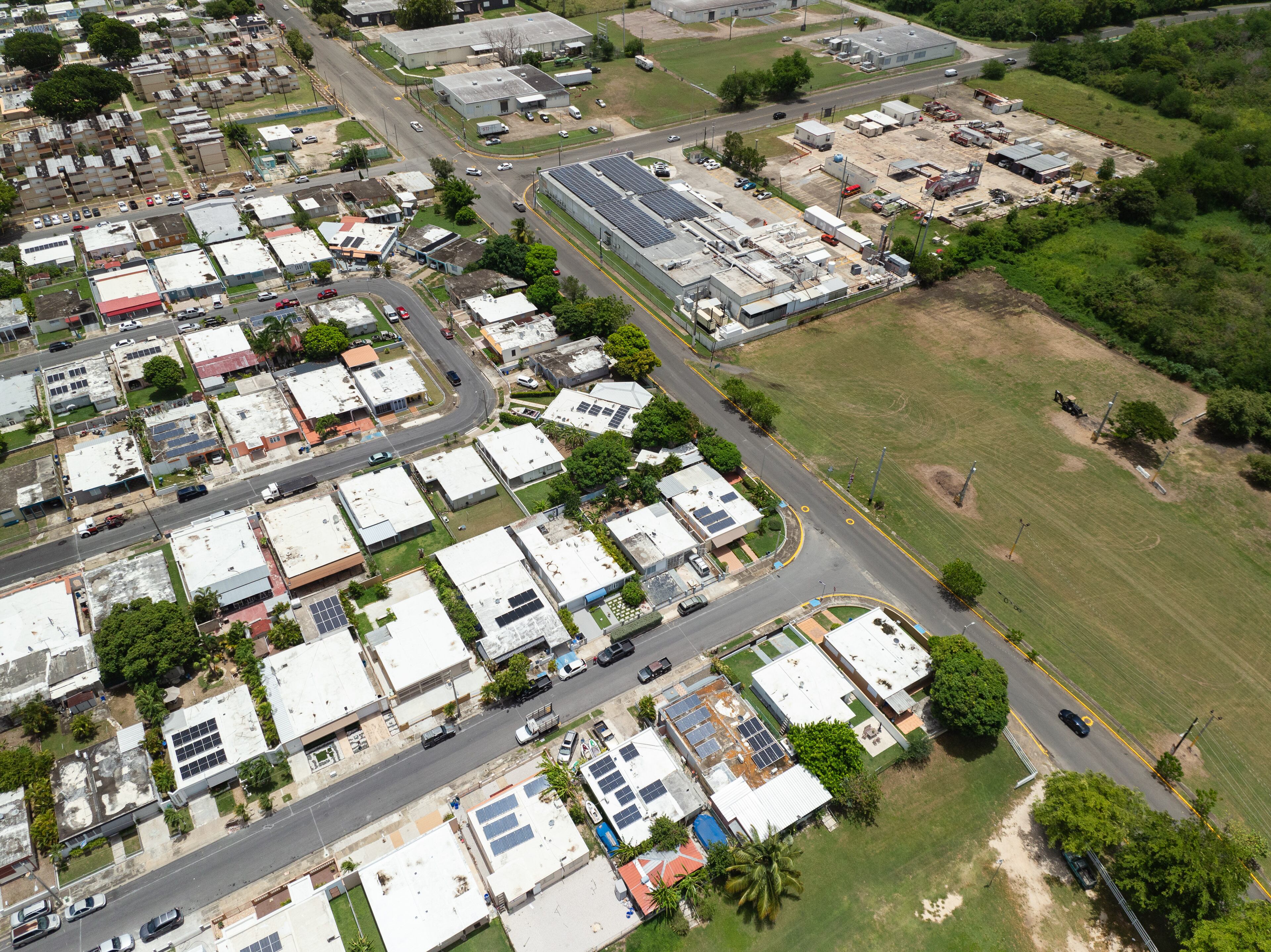 12 de julio de 2024. Salinas, PR. Drone shots de Steritech y Hacienda La Margarita. (Foto por Héctor A. Suárez de Jesús | Centro de Periodismo Investigativo/Grist)