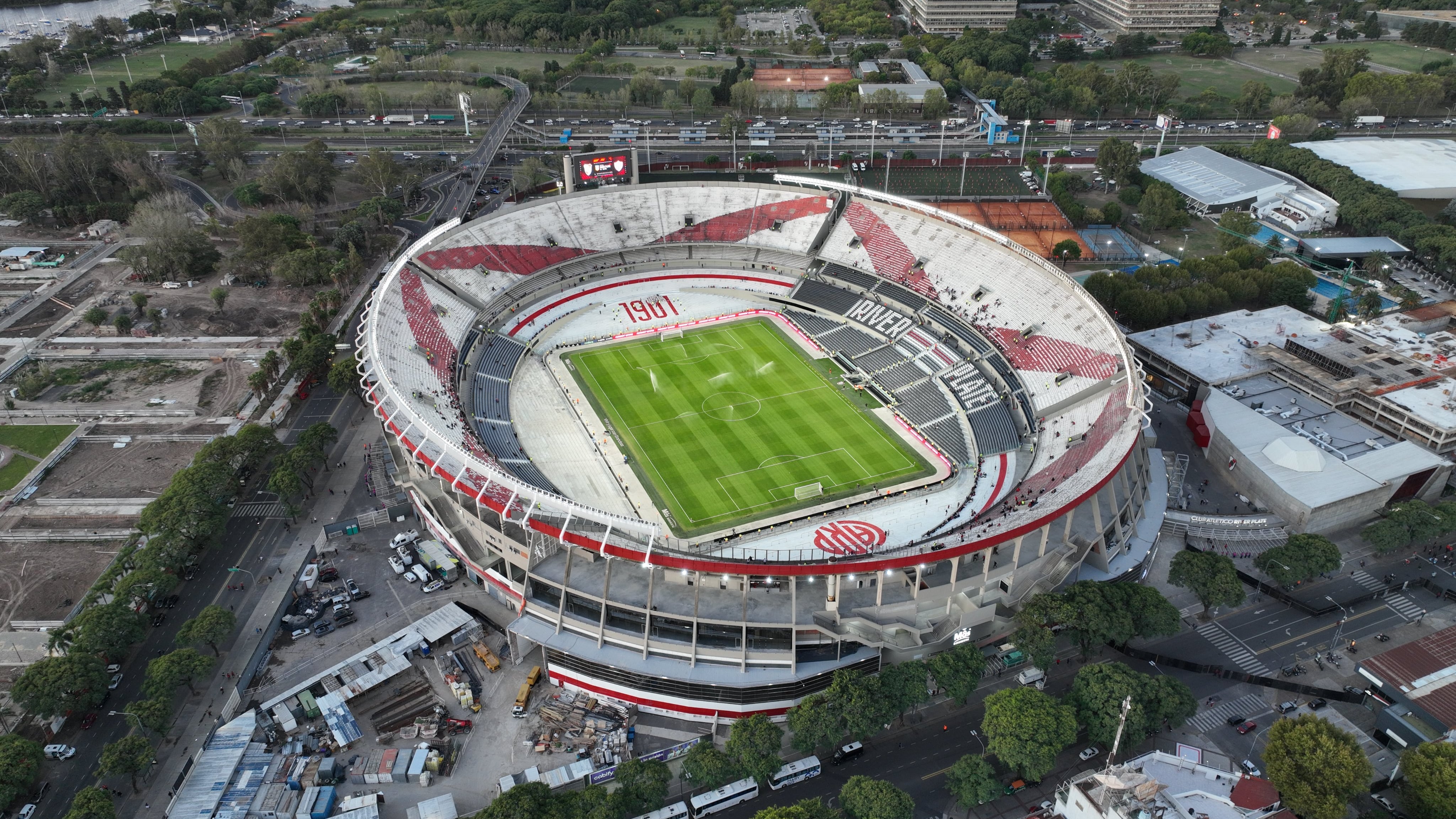 El Estadio Monumental fue uno de los elegidos para la candidatura de Conmebol.