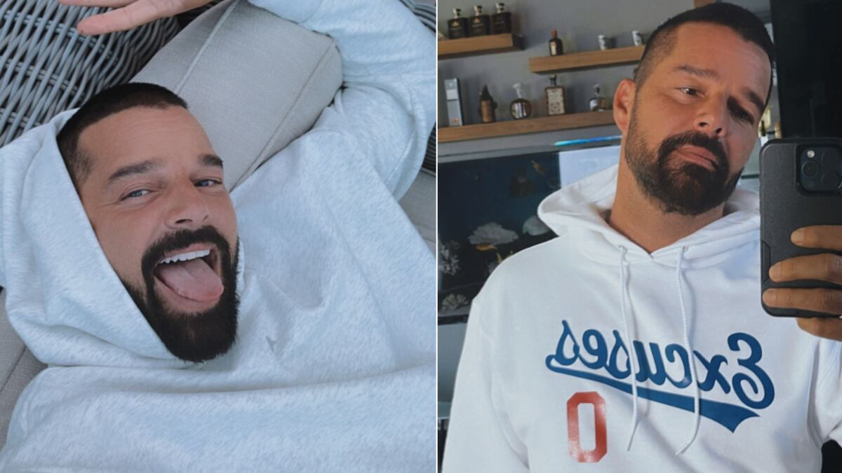 Ricky Martin presumió lo mucho que han crecido sus mellizos Lucía y Renn.