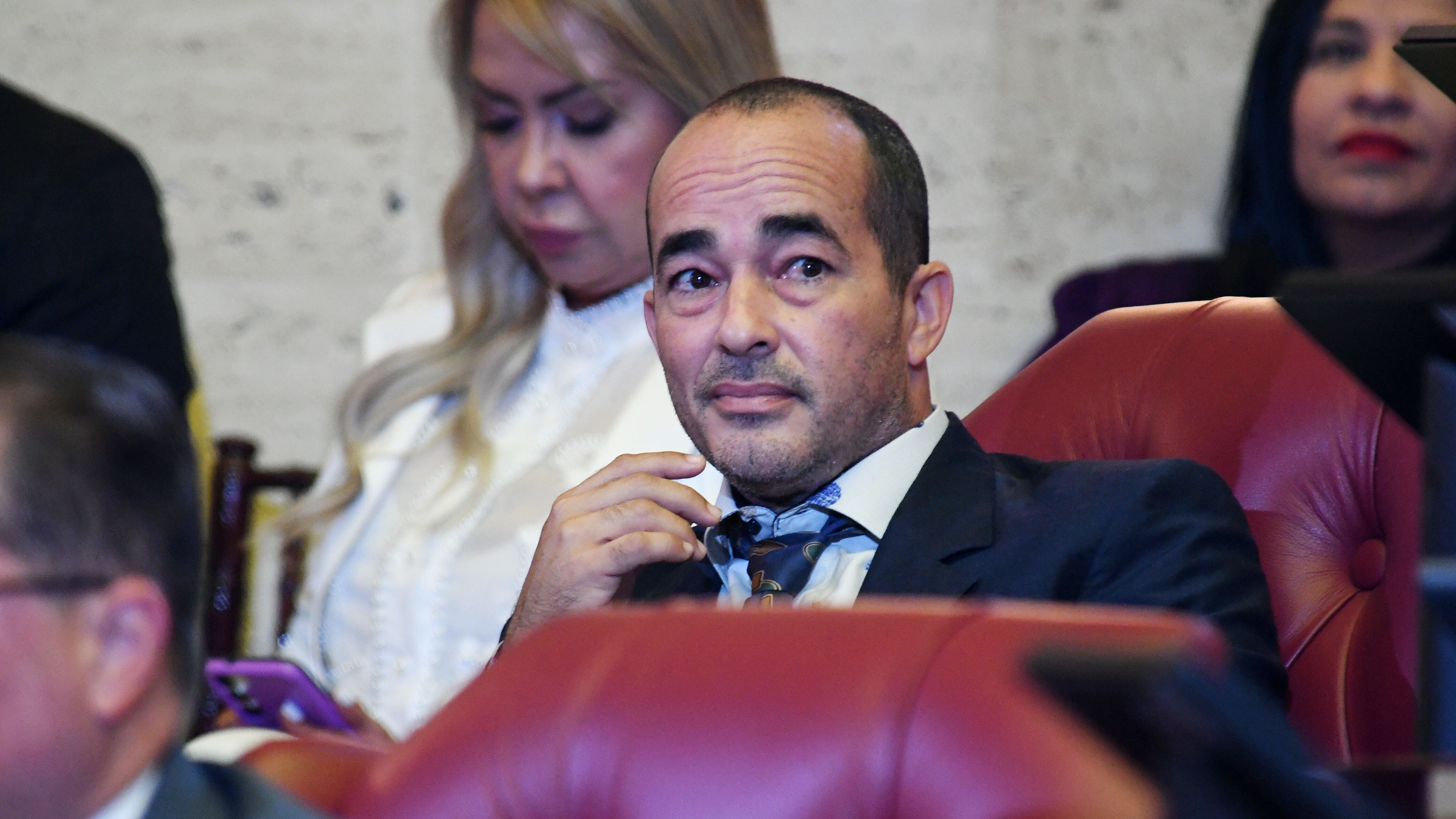El senador Eliezer Molina