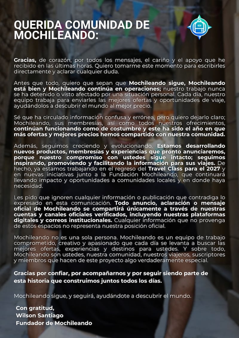 Expresiones de Wilson Santiago