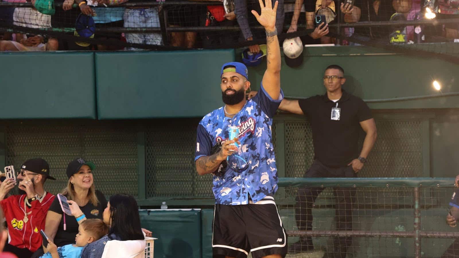 El exponente urbano en la celebración del "Sauce Giving".